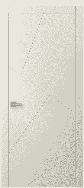 Дверь межкомнатная 8058 ММБ . Цвет Матовый молочно-белый. Материал Гладкая эмаль. Коллекция Linea. Картинка.