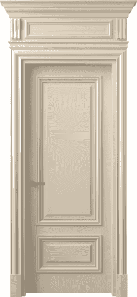 Дверь межкомнатная 7307 БМЦ . Цвет Бук марципановый. Материал Массив бука эмаль. Коллекция Antique. Картинка.
