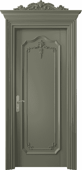 Дверь межкомнатная 6601 БОТ. Цвет Бук оливковый тёмный. Материал Массив бука эмаль. Коллекция Imperial. Картинка.