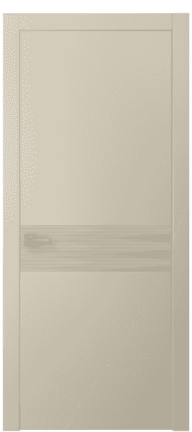 Дверь межкомнатная 8041 ММЦ. Цвет Матовый марципановый. Материал Гладкая эмаль. Коллекция Linea. Картинка.
