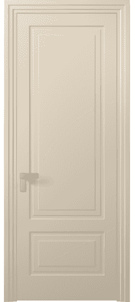 Дверь межкомнатная 8341 ММЦ . Цвет Матовый марципановый. Материал Гладкая эмаль. Коллекция Rocca. Картинка.