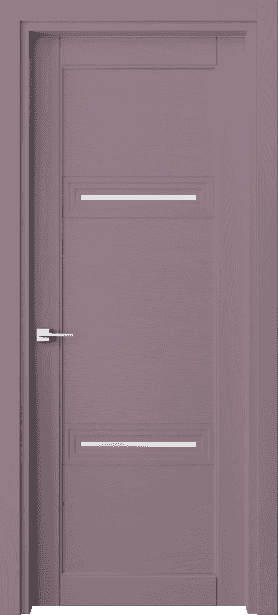 Дверь межкомнатная 6113 Пастельно-фиолетовый RAL 4009. Цвет Пастельно-фиолетовый RAL 4009. Материал Массив дуба эмаль. Коллекция Ego. Картинка.