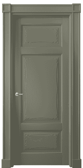 Дверь межкомнатная 6327 БОТ. Цвет Бук оливковый тёмный. Материал Массив бука эмаль. Коллекция Toscana Elegante. Картинка.