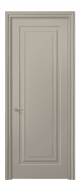 Дверь межкомнатная 8401 МБСК . Цвет Матовый бисквитный. Материал Гладкая эмаль. Коллекция Mascot. Картинка.