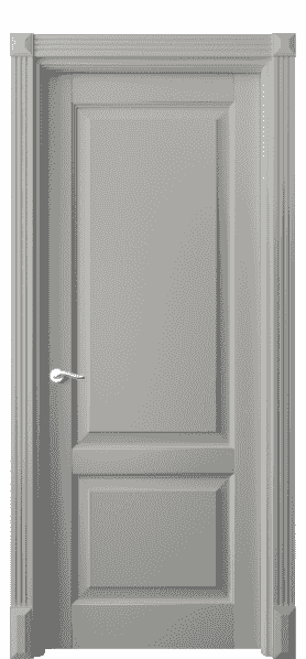 Дверь межкомнатная 0741 БНСР. Цвет Бук нейтральный серый. Материал Массив бука эмаль. Коллекция Lignum. Картинка.