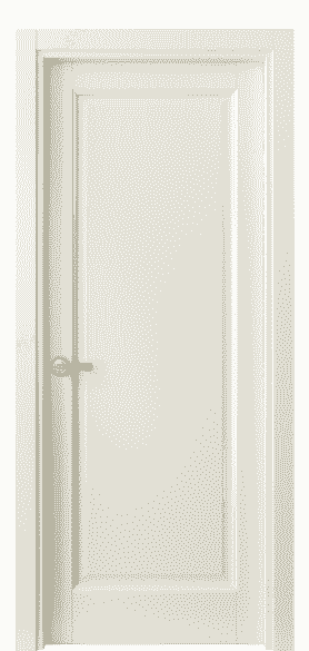 Дверь межкомнатная 1401 ММБ. Цвет Матовый молочно-белый. Материал Гладкая эмаль. Коллекция Galant. Картинка.
