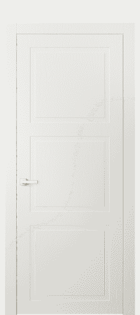 Дверь межкомнатная 8003 МЖМ. Цвет Матовый жемчужный. Материал Гладкая эмаль. Коллекция Neo Classic. Картинка.