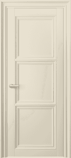 Дверь межкомнатная 2503 ММЦ. Цвет Матовый марципановый. Материал Гладкая эмаль. Коллекция Centro. Картинка.