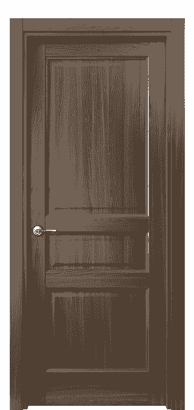 Дверь межкомнатная 1431 ШОЯ. Цвет Шоколадный ясень. Материал Ciplex ламинатин. Коллекция Galant. Картинка.