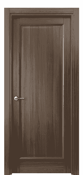 Дверь межкомнатная 1401 ШОЯ. Цвет Шоколадный ясень. Материал Ciplex ламинатин. Коллекция Galant. Картинка.