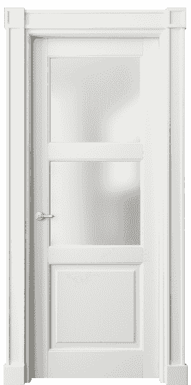 Дверь межкомнатная 6308 БС САТ. Цвет Бук серый. Материал Массив бука эмаль. Коллекция Toscana Plano. Картинка.