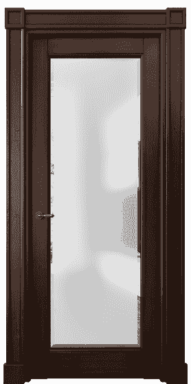 Дверь межкомнатная 6300 БТП САТ-Ф. Цвет Бук тёмный с патиной. Материал Массив бука с патиной. Коллекция Toscana Plano. Картинка.