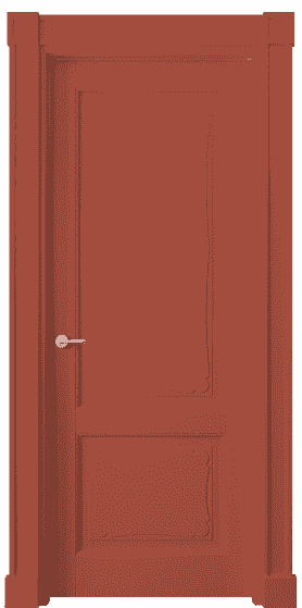 Дверь межкомнатная 6323 NCS S 3040-Y80R. Цвет NCS S 3040-Y80R. Материал Массив бука эмаль. Коллекция Toscana Elegante. Картинка.