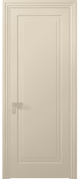 Дверь межкомнатная 8301 ММЦ . Цвет Матовый марципановый. Материал Гладкая эмаль. Коллекция Rocca. Картинка.