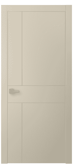 Дверь межкомнатная 8056 ММЦ . Цвет Матовый марципановый. Материал Гладкая эмаль. Коллекция Linea. Картинка.