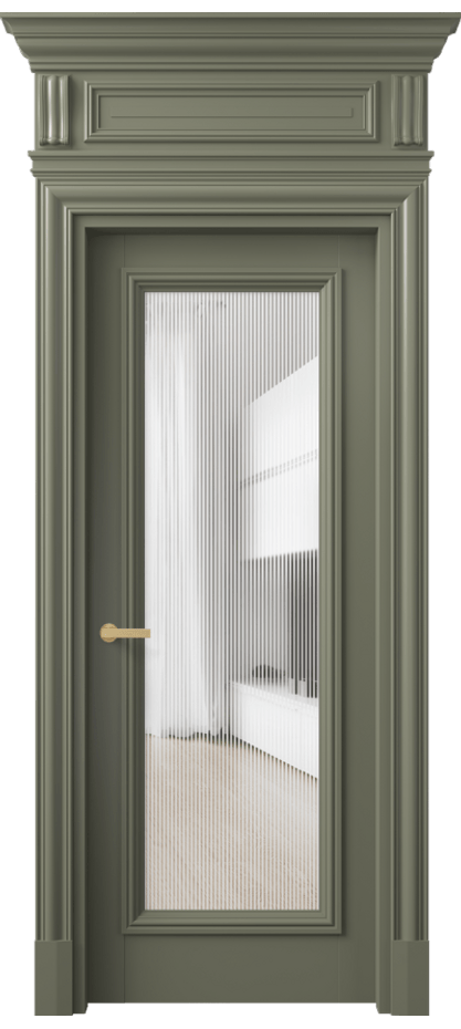 Дверь межкомнатная Antique 7300 Бук оливковый тёмный Рифлёное стекло "Дюна", триплекс, 8 мм КЭП + Объёмный фриз + Карниз БОТ Цена 91499 ₽ Наличники уже входят в базовый комплект. Фабрика дверей Волховец 8 (800) 551 43 19 Межкомнатная дверь Antique 7300 Бук оливковый тёмный Рифлёное стекло "Дюна", триплекс, 8 мм Цена 91499 ₽ | Volhovec