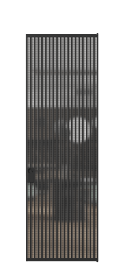 Алюминиевая дверь АЛПЛ040.06  Алюминий Черный Декоративное стекло с сеткой "Mesh silver", триплекс, 6 мм. Без короба чер Цена 216990 Стоимость комплекта двери включает: 
1. Полотно (600/650/700/750/800/850/900/950*2000-2400 мм).
2. Короб
3. Комплект фурнитуры (2 торцевые петли и магнитный замок с ответной планкой). Фабрика дверей Волховец 8 (800) 551 43 19  Алюминиевая дверь АЛПЛ040.06 Алюминий Черный Декоративное стекло с сеткой "Mesh silver", триплекс, 6 мм Цена 216990  | Volhovec