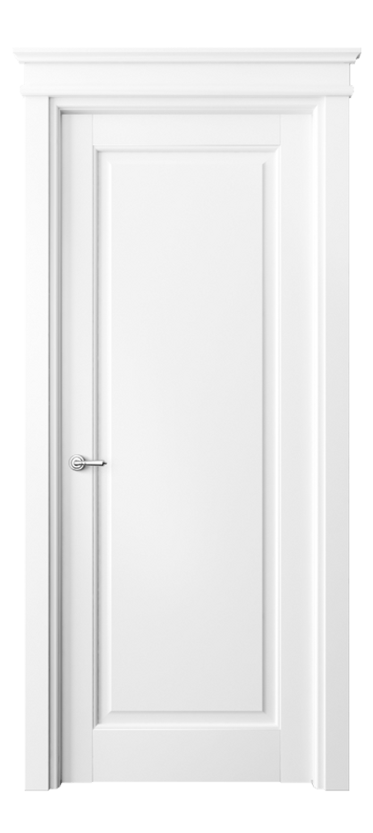 Межкомнатная дверь Тоскана Плано 6301 Матовый белоснежный  Цена 118619 ₽ | Volhovec