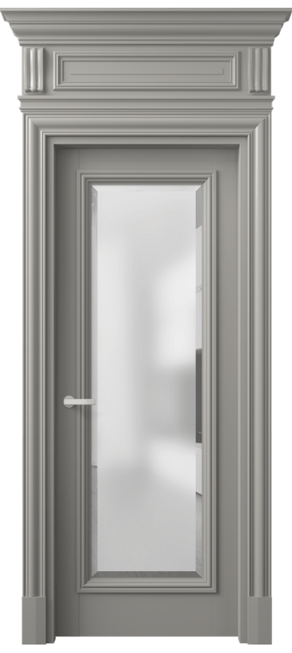 Дверь межкомнатная Antique 7300 Бук нейтральный серый Сатинированное стекло с фацетом, 6 мм КЭП + Объёмный фриз + Карниз БНСР Цена 162990 ₽ Наличники уже входят в базовый комплект. Фабрика дверей Волховец 8 (800) 551 43 19 Межкомнатная дверь Antique 7300 Бук нейтральный серый Сатинированное стекло с фацетом, 6 мм Цена 162990 ₽ | Volhovec