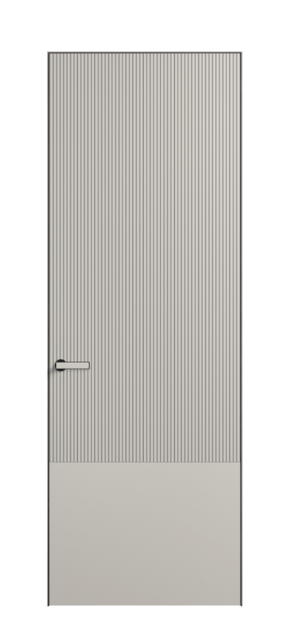 Дверь межкомнатная Velvet 8203 Матовый облачно-серый. Скрытый короб Черный Цена 61189 . Фабрика дверей Волховец 8 (800) 551 43 19 Межкомнатная дверь Velvet 8203 Матовый облачно-серый. Цена 61189  | Volhovec