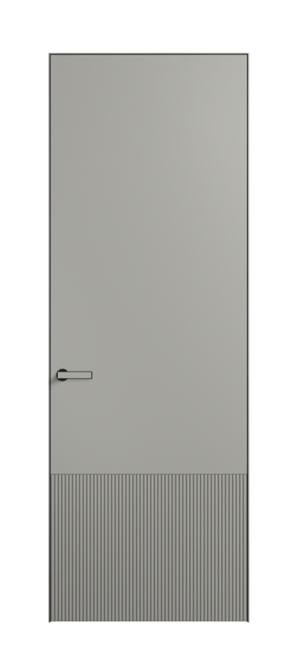 Межкомнатная дверь Velvet АКП 8202 Матовый нейтральный серый. Цена 70469  | Volhovec