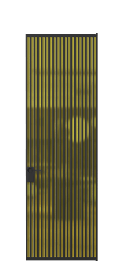 Алюминиевая дверь АЛПЛ040.06  Алюминий Черный Сатинированное жёлтое стекло, триплекс, 6мм. Без короба чер Цена 208990 Стоимость комплекта двери включает: 
1. Полотно (600/650/700/750/800/850/900/950*2000-2400 мм).
2. Короб
3. Комплект фурнитуры (2 торцевые петли и магнитный замок с ответной планкой). Фабрика дверей Волховец 8 (800) 551 43 19  Алюминиевая дверь АЛПЛ040.06 Алюминий Черный Сатинированное жёлтое стекло, триплекс, 6мм Цена 208990  | Volhovec