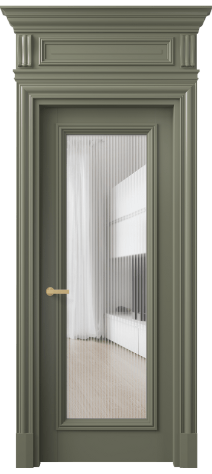 Дверь межкомнатная Antique 7300 Бук оливковый тёмный Рифлёное стекло "Moru", триплекс, 8 мм КЭП + Объёмный фриз + Карниз БОТ Цена 161229 ₽ Наличники уже входят в базовый комплект. Фабрика дверей Волховец 8 (800) 551 43 19 Межкомнатная дверь Antique 7300 Бук оливковый тёмный Рифлёное стекло "Moru", триплекс, 8 мм Цена 161229 ₽ | Volhovec