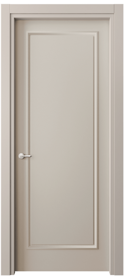 Межкомнатная дверь Paris 8101 Матовый светло-бежевый  Цена 48559 ₽| Volhovec