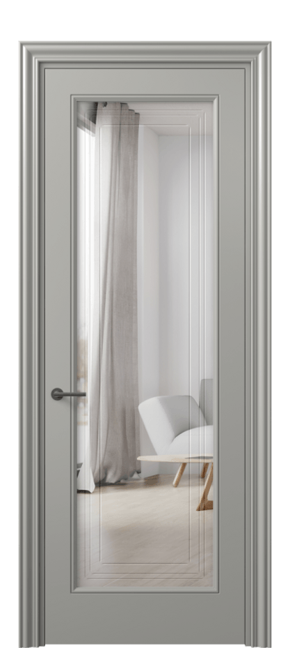 Дверь межкомнатная Mascot 8400 Матовый нейтральный серый Двустороннее зеркало с гравировкой "Грани"», триплекс, 7 мм Фигурный наличник МНСР Цена 79599 ₽ Наличники уже входят в базовый комплект. Фабрика дверей Волховец 8 (800) 551 43 19 Межкомнатная дверь Mascot 8400 Матовый нейтральный серый Двустороннее зеркало с гравировкой "Грани"», триплекс, 7 мм Цена 79599 ₽ | Volhovec