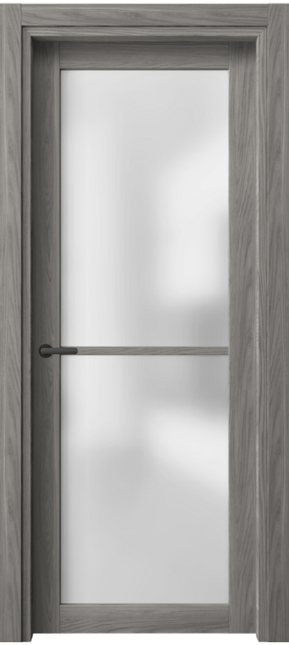 Межкомнатная дверь Нео 2108 Имбирный ясень Сатинированное стекло Цена 35699 ₽ | Volhovec