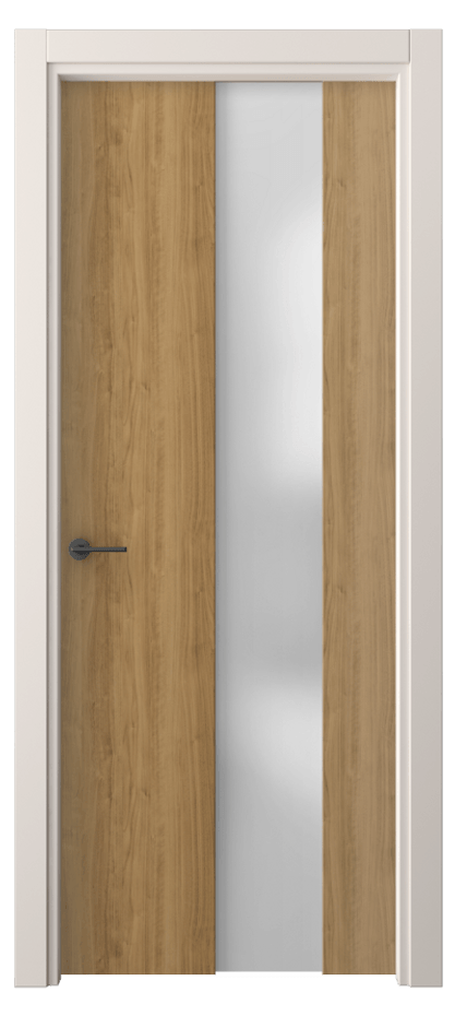 Межкомнатная дверь Freedom 4226 Грецкий орех Сатинированное стекло Цена 30639 ₽ | Volhovec