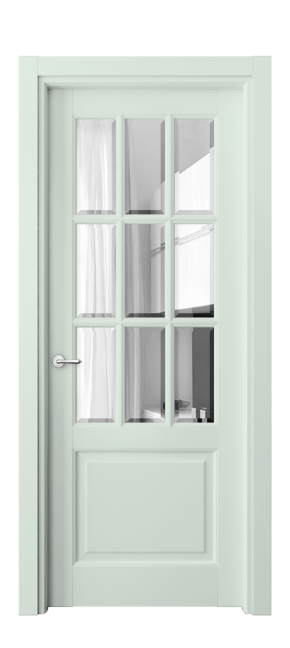 Дверь межкомнатная Toscana Grigliato 6312 Бук белоснежный Прозрачное стекло с фацетом, 6 мм Гладкий наличник ББЛ Цена 115999 ₽ Наличники уже входят в базовый комплект. Фабрика дверей Волховец 8 (800) 551 43 19 Межкомнатная дверь Toscana Grigliato 6312 Бук белоснежный Прозрачное стекло с фацетом, 6 мм Цена 115999 ₽ | Volhovec