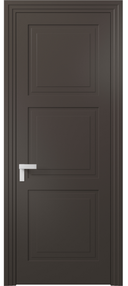 Дверь межкомнатная Rocca АКП 8331 Матовый антрацит  Фигурный наличник МАН Цена 80499 ₽ Наличники уже входят в базовый комплект. Фабрика дверей Волховец 8 (800) 551 43 19 Межкомнатная дверь Rocca АКП 8331 Матовый антрацит  Цена 80499 ₽ | Volhovec