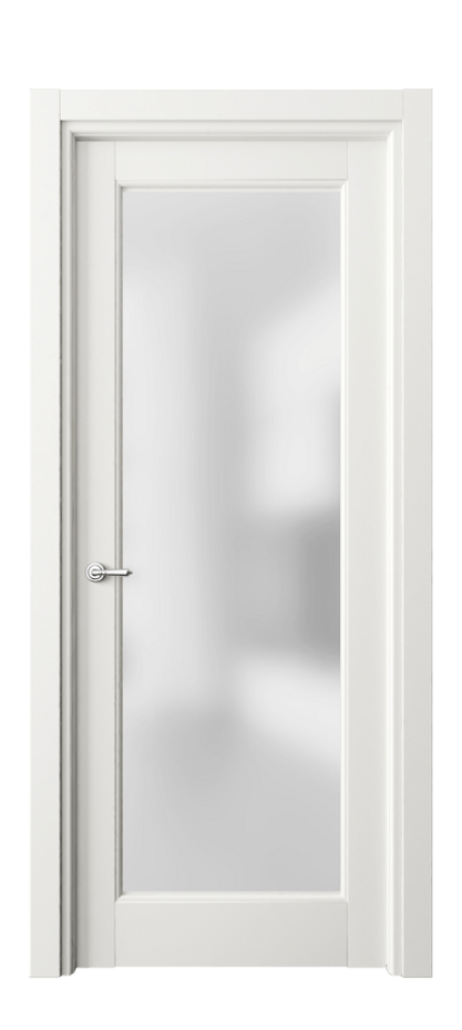 Межкомнатная дверь Toscana Elegante 6300 Бук серый Сатинированное стекло Цена 94599 ₽ | Volhovec