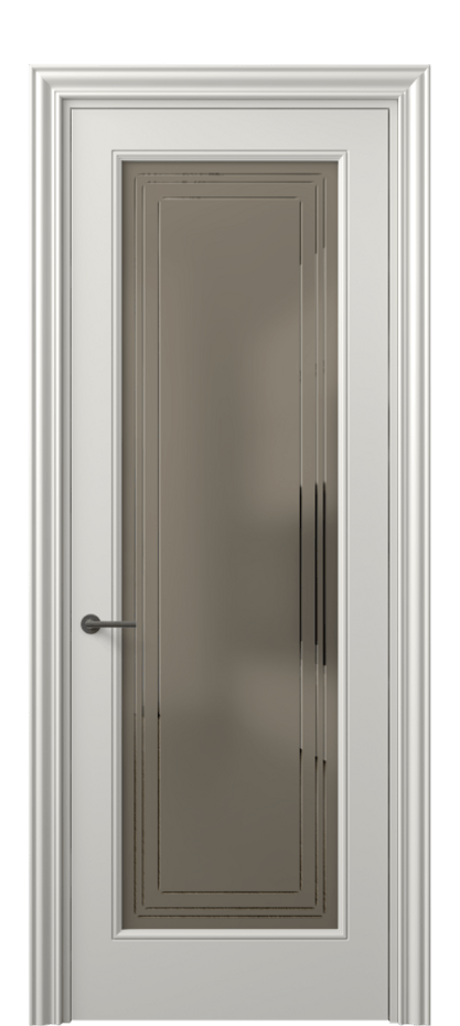 Дверь межкомнатная Mascot 8400 Матовый серый Сатинированное бронзовое стекло с гравировкой "Грани", триплекс, 7 мм Фигурный наличник МСР Цена 77599 ₽ Наличники уже входят в базовый комплект. Фабрика дверей Волховец 8 (800) 551 43 19 Межкомнатная дверь Mascot 8400 Матовый серый Сатинированное бронзовое стекло с гравировкой "Грани", триплекс, 7 мм Цена 77599 ₽ | Volhovec