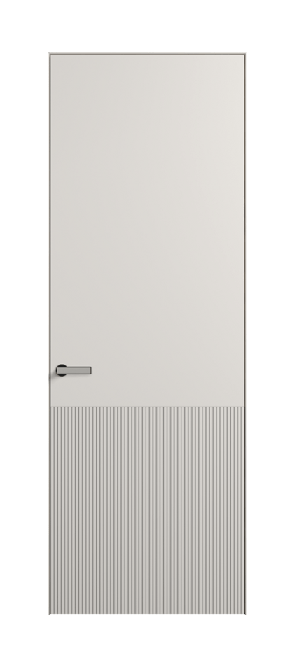 Дверь межкомнатная Velvet АКП 8204 Матовый пудровый белый. Скрытый короб Черный Цена 73360 . Фабрика дверей Волховец 8 (800) 551 43 19 Межкомнатная дверь Velvet АКП 8204 Матовый пудровый белый. Цена 73360 | Volhovec