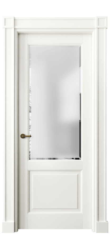 Дверь межкомнатная Тоскана Плано 6302 Матовый жемчужный Сатинированное стекло с фацетом Гладкие пилястры с квадратными розетками МЖМ Цена 129639 ₽ Наличники уже входят в базовый комплект. Фабрика дверей Волховец 8 (800) 551 43 19 Межкомнатная дверь Тоскана Плано 6302 Матовый жемчужный Сатинированное стекло с фацетом Цена 129639 ₽ | Volhovec