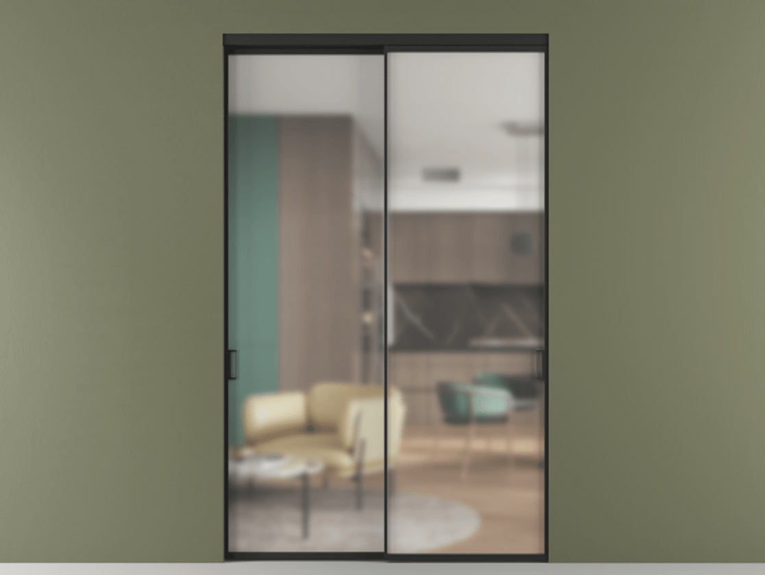 Перегородка Formato внутри проёма двустворчатая #VENDORCODE# #FURNISH# #GLASS# Цена #PRICE# #CURRENCY#  | Volhovec