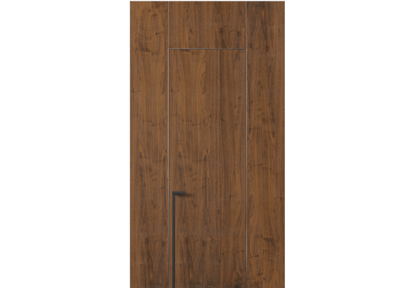 Панели для отделки стен Стеновая панель в древесной отделке Орех медный матовый. Цвет Орех медный матовый. Материал Шпон Naturwood. Коллекция Древесные отделки. Картинка.