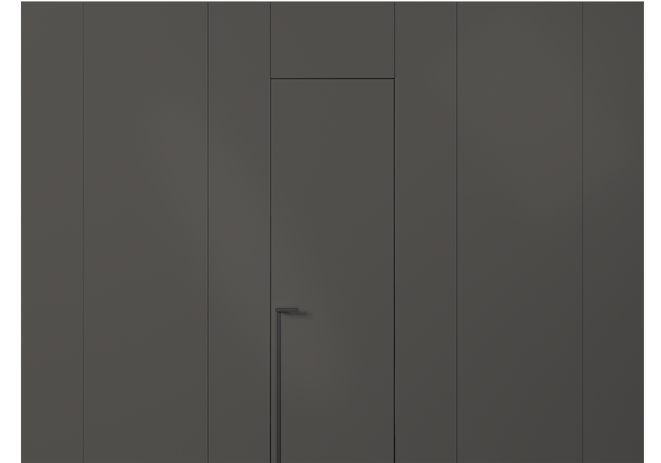 Панели для отделки стен Стеновая панель в искусственной отделке ПЭТ графитовый. Цвет ПЭТ графитовый. Материал ПЭТ. Коллекция Искусственные отделки. Картинка.