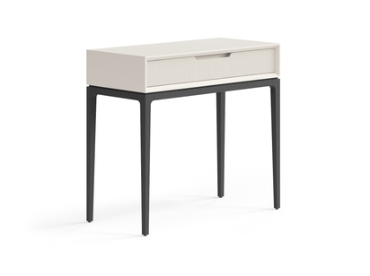 Мебель Консоль Velvet 1 ящик. Цвет Матовый облачно-серый. Материал Гладкая эмаль. Коллекция Консоль Velvet 1 ящик. Фото. Мебель Консоль Velvet 1 ящик. Цвет Матовый облачно-серый. Материал Гладкая эмаль. Коллекция Консоль Velvet 1 ящик. Картинка.