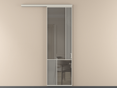 Алюминевая перегородка vd1_1_АОС_Серый сатин триплекс+Серый триплекс_new. Цвет Алюминий облачно-серый. Материал Алюминий в эмали. Коллекция Перегородка Mosaic вдоль стены одностворчатая. Фото. Алюминевая перегородка vd1_1_АОС_Серый сатин триплекс+Серый триплекс_new. Цвет Алюминий облачно-серый. Материал Алюминий в эмали. Коллекция Перегородка Mosaic вдоль стены одностворчатая. Картинка.