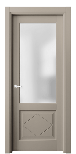Межкомнатная дверь 6342 МБСК САТ. Цвет Матовый бисквитный. Материал Гладкая эмаль. Коллекция Тоскана Ромбо. Фото. Дверь межкомнатная 6342 МБСК САТ. Цвет Матовый бисквитный. Материал Гладкая эмаль. Коллекция Тоскана Ромбо. Картинка.