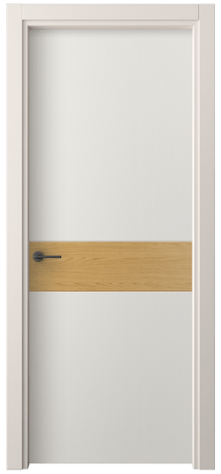 Дверь межкомнатная 4221 ПЭБЛ. Цвет ПЭТ белоснежный. Материал ПЭТ. Коллекция Freedom. Картинка.