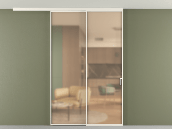 Алюминевая перегородка pv2_2_01_ Алюминий пудровый белый Сатинированное оранжевое стекло, триплекс, 6мм. Цвет Алюминий пудровый белый. Материал Алюминий в эмали. Коллекция Перегородка Formato вдоль стены на потолок 2 створки с синхронным механизмом. Фото. Алюминевая перегородка pv2_2_01_ Алюминий пудровый белый Сатинированное оранжевое стекло, триплекс, 6мм. Цвет Алюминий пудровый белый. Материал Алюминий в эмали. Коллекция Перегородка Formato вдоль стены на потолок 2 створки с синхронным механизмом. Картинка.