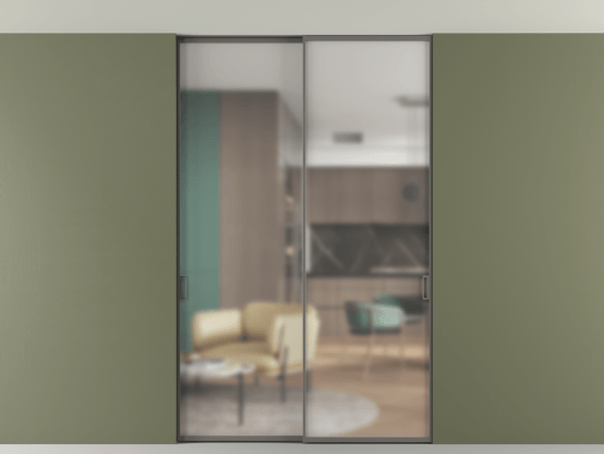 Алюминевая перегородка АЛПР 040.01_АКЛС_Matelux Crystalvision_new. Цвет Алюминий классический серый. Материал Алюминий в эмали. Коллекция Перегородка Формато внутри проёма скрытое крепление в потолок 2 створки. Фото. Алюминевая перегородка АЛПР 040.01_АКЛС_Matelux Crystalvision_new. Цвет Алюминий классический серый. Материал Алюминий в эмали. Коллекция Перегородка Формато внутри проёма скрытое крепление в потолок 2 створки. Картинка.