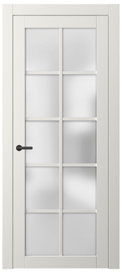 Дверь межкомнатная 2106 СТБЛ САТ. Цвет Софт-тач белоснежный. Материал Полипропилен. Коллекция Neo. Картинка.