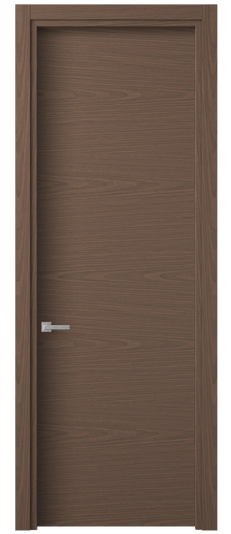Дверь межкомнатная 0010 МШНДК. Цвет Дуб кофейный матовый. Материал Мультишпон НатурВуд. Коллекция Планум. Картинка.