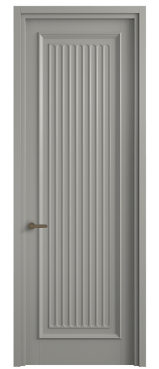 Межкомнатная дверь 6701 МНСР . Цвет Матовый нейтральный серый. Материал Гладкая эмаль. Коллекция Шарм. Фото. Дверь межкомнатная 6701 МНСР . Цвет Матовый нейтральный серый. Материал Гладкая эмаль. Коллекция Шарм. Картинка.