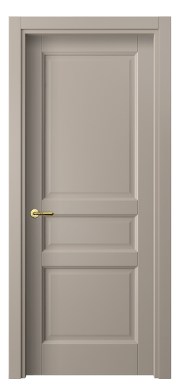 Дверь межкомнатная 1431 МБСК. Цвет Матовый бисквитный. Материал Гладкая эмаль. Коллекция Galant. Картинка.